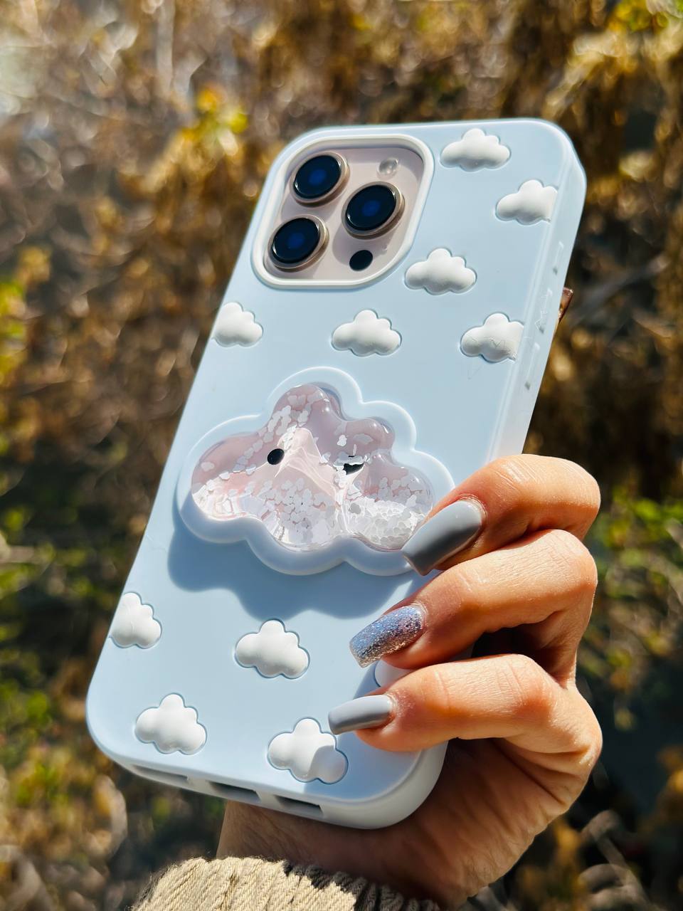 قاب موبایل سیلیکونی برای سامسونگ Galaxy A57 طرح ابر آکواریومی | نرم ، ضد ضربه و فانتزی